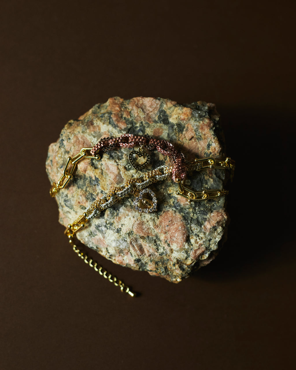 HEART CHAIN BRACELET