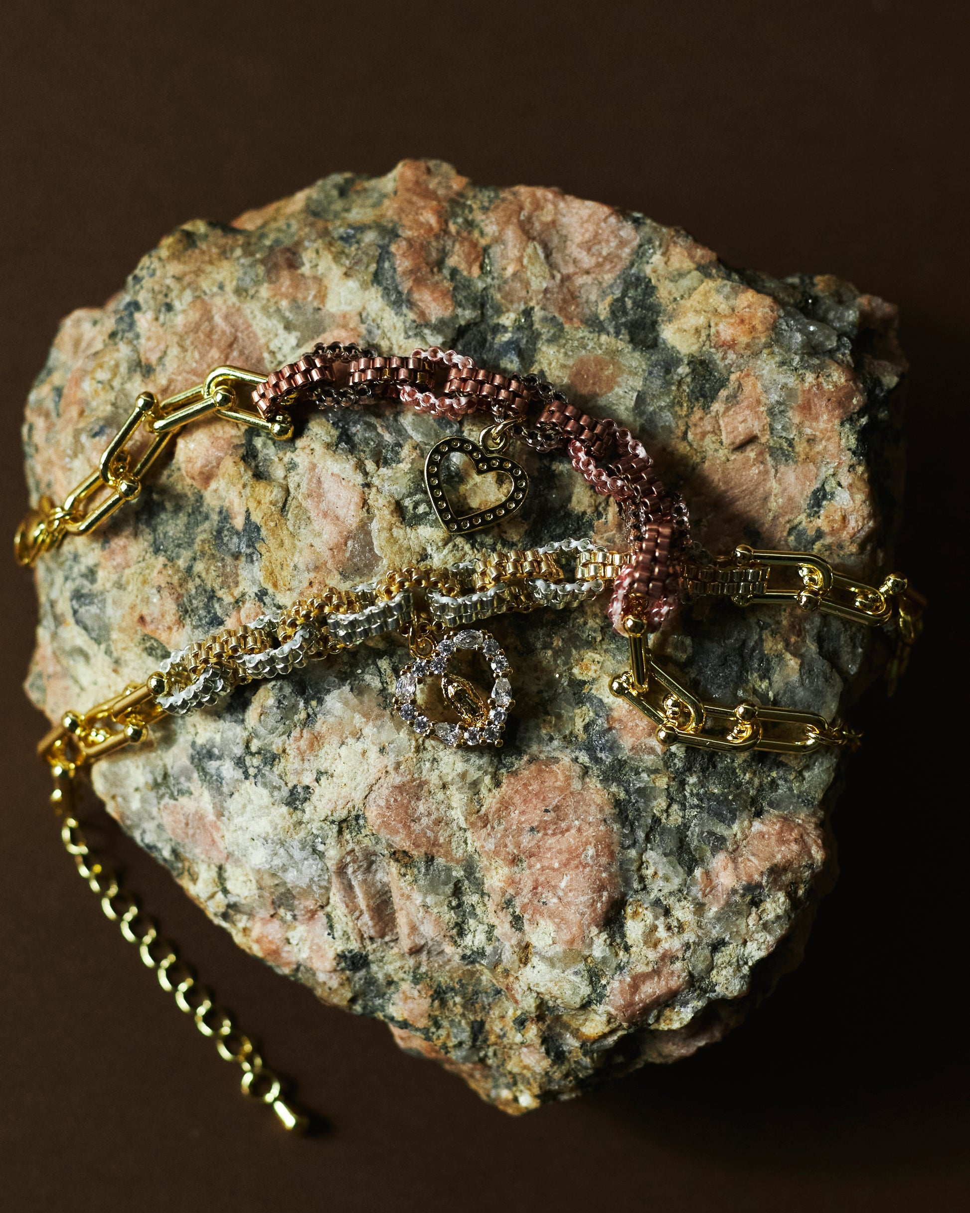 HEART CHAIN BRACELET